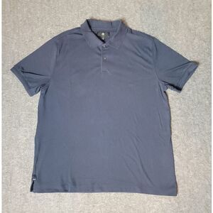 Banana Republic Luxury Touch Heather Men's Size L Blue Standard Fit Polo Shirt